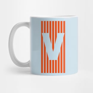 Orange V Mug